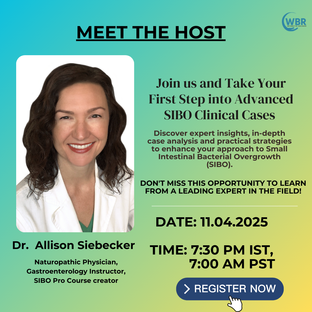 Webinar on Advance SIBO Clinical Cases with Dr. Allison Siebecker ...